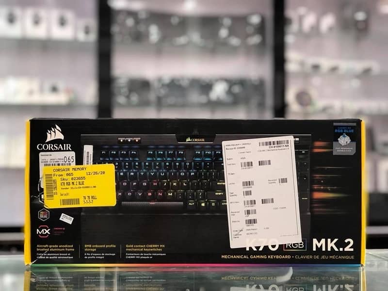 CORSAIR K70 MK2 Mechanical Gaming Keyboard 0