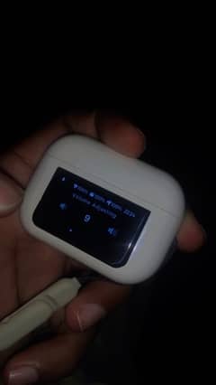 Air pod with disply New only 1 week used