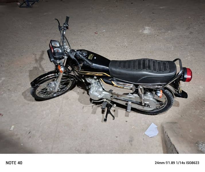 Honda CG 125 Self Start 2022 Number Wali 1