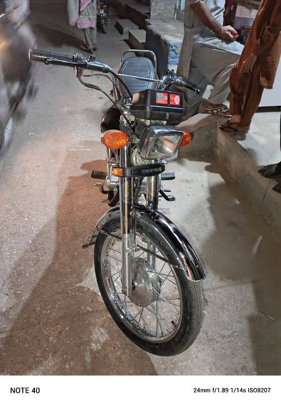 Honda CG 125 Self Start 2022 Number Wali 6