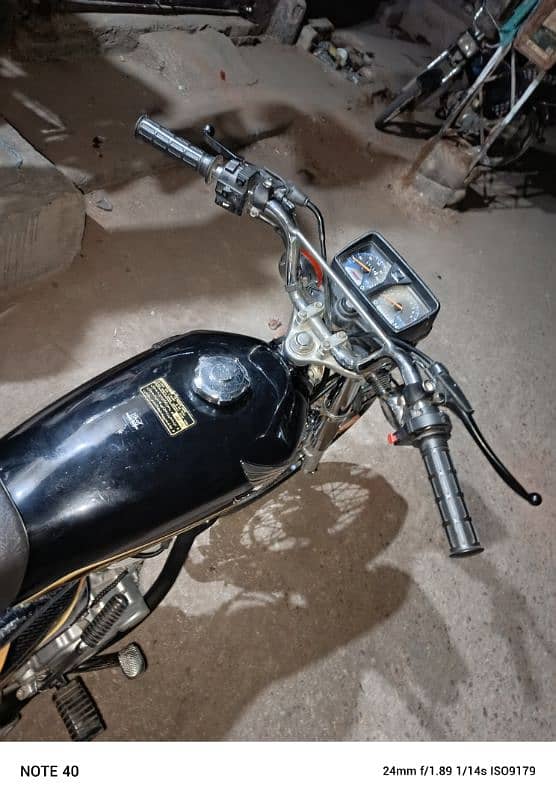 Honda CG 125 Self Start 2022 Number Wali 7