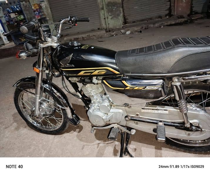 Honda CG 125 Self Start 2022 Number Wali 10