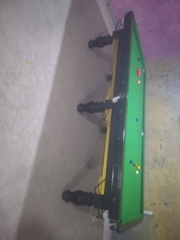 Snooker table 1