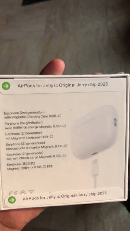 air pods pro 2 jeery chip 2025 available in stock in best price 1