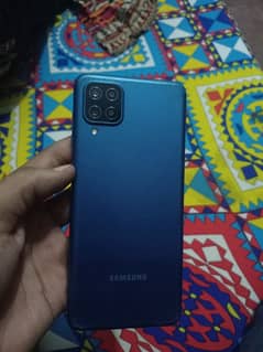 Samsung A12 with box charger 0