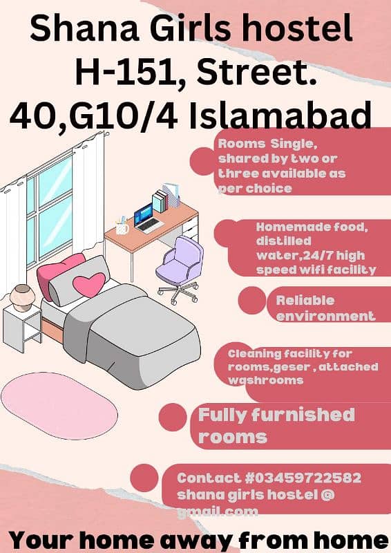 Shana Girls Hostel Islamabad 3