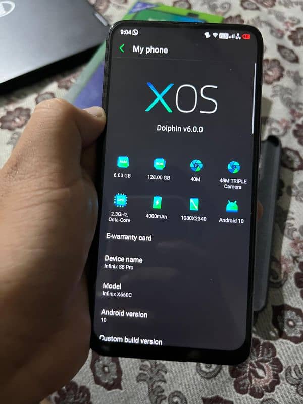 Infinix s5 pro 4