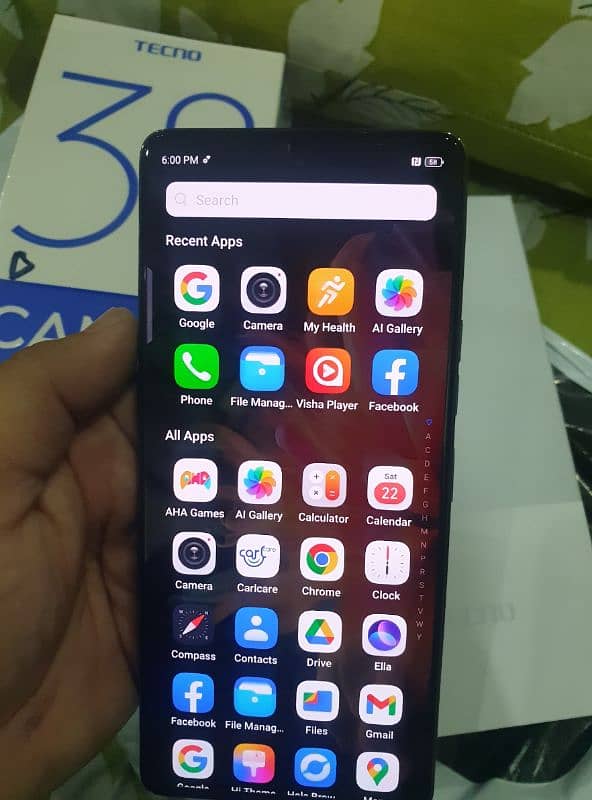 camon 30 12ram 256 rom 1 onth use exchge only with samsung oppo realme 2