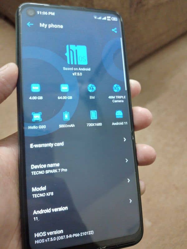 Tecno spark 7 pro 4