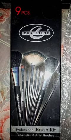 Christine Small Brush Kit Set - 9 Pieces