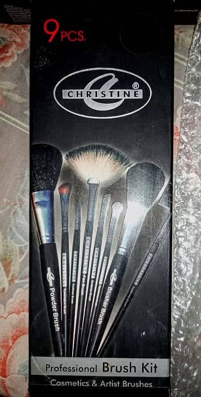 Christine Small Brush Kit Set - 9 Pieces 0