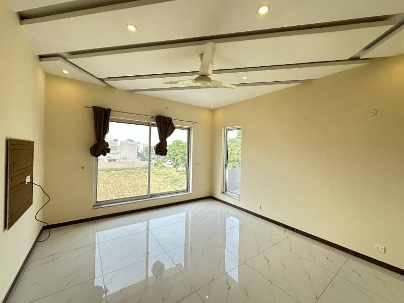 One kanal slightly used semi furnished bungalow available for rent in HBFChousingsociety 25