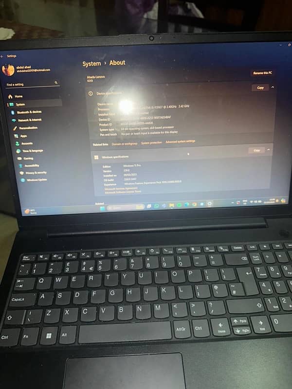 Lenovo V15 G2 ITL Tigerlake Core I5-11th Gen 3