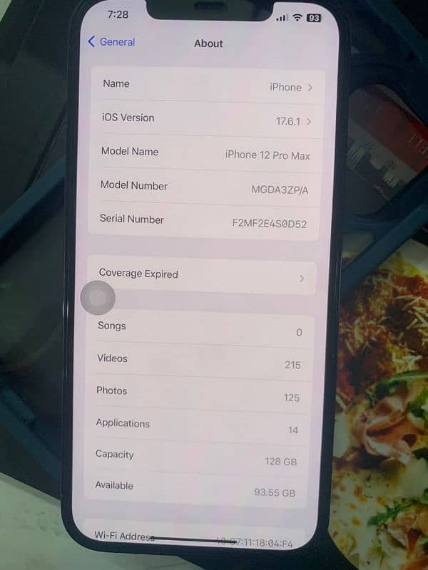 iphone 12 pro max 128 gb non PTA 6