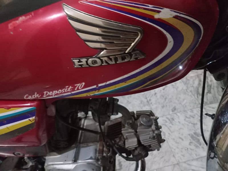 Honda CD 70 2014 model original engine original bike 100% 0