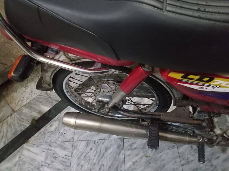 Honda CD 70 2014 model original engine original bike 100% 8