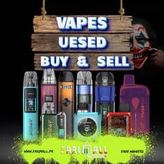 USED VAPES | OXVA | CALIBURN | TOKYO | GEEKVAPE | VOOPOO | FARIMALL PK