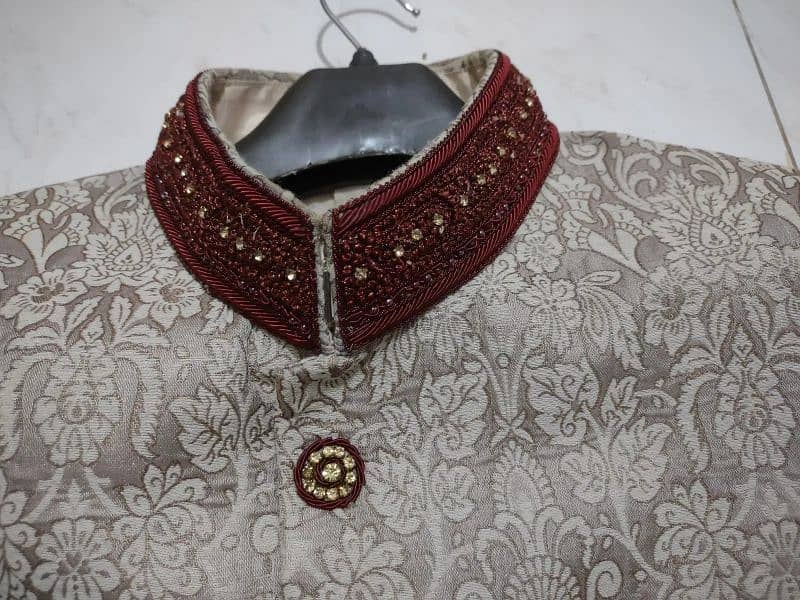 Elegant Wedding Sherwani Set – Only Worn Once! 1