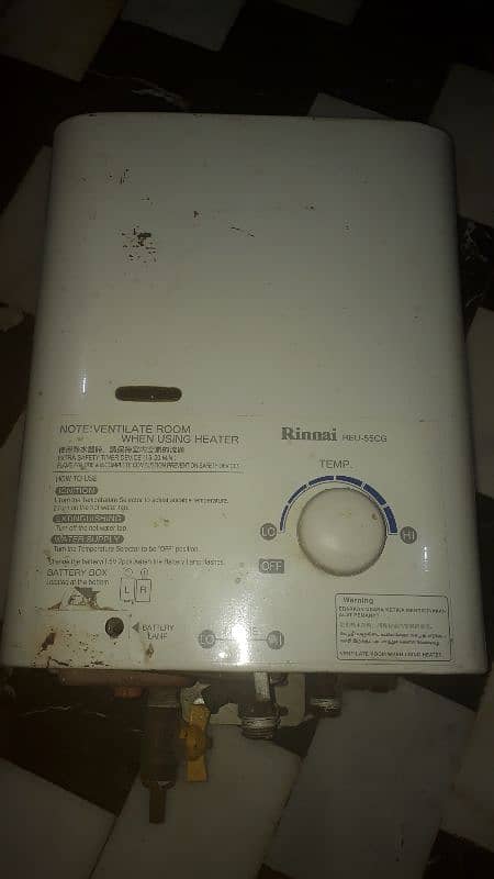 Rinnai japan watar hetare 4