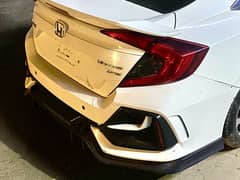 RS latest Civic X back bumper