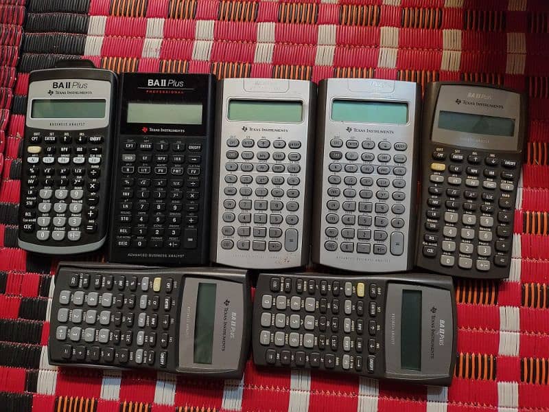 HP CASIO SHARP FINANCIAL CALCULATOR BA2 PLUS TEXAS INSTRUMENTS 0