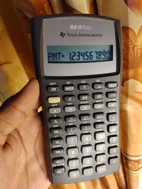 HP CASIO SHARP FINANCIAL CALCULATOR BA2 PLUS TEXAS INSTRUMENTS 17