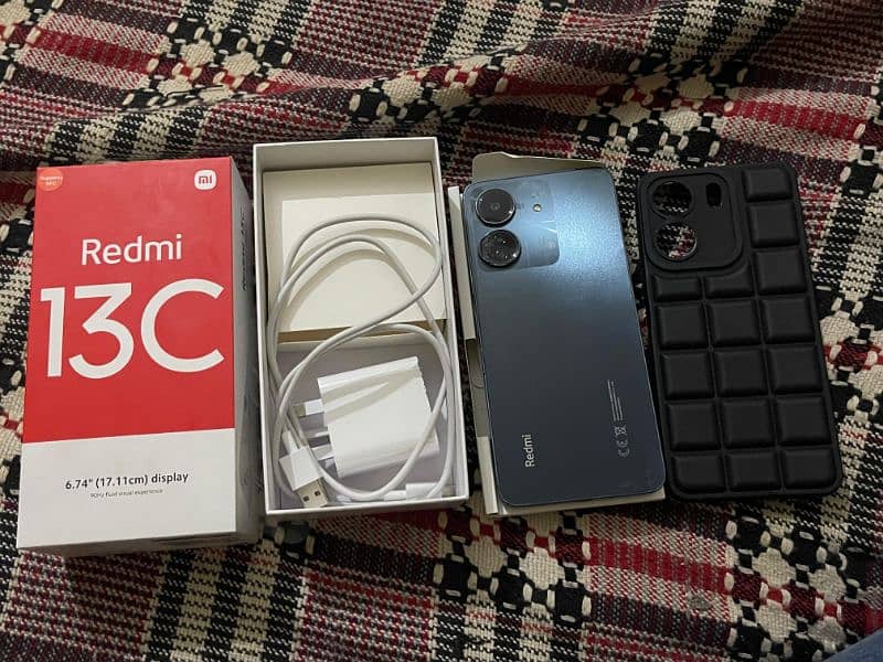 Redmi 13C 12GB 256GB sim glitch full box 7