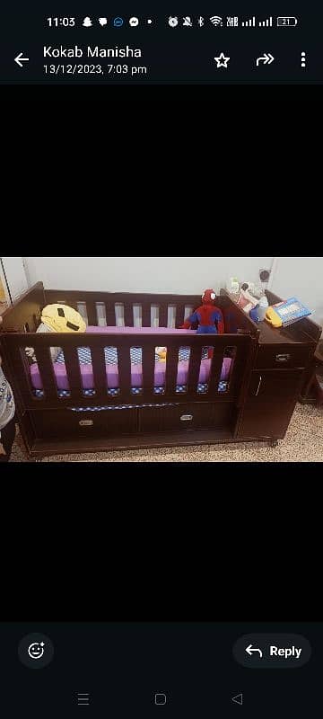 baby cot 1