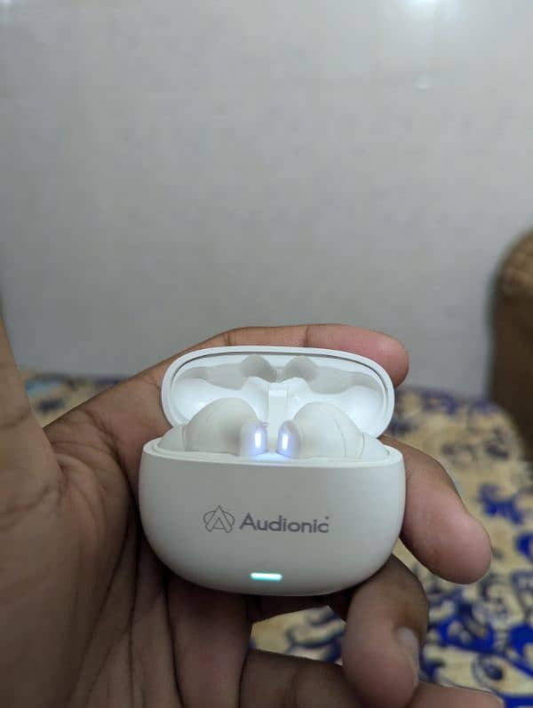 Audionic Earbuds 425 ENC (White) 1