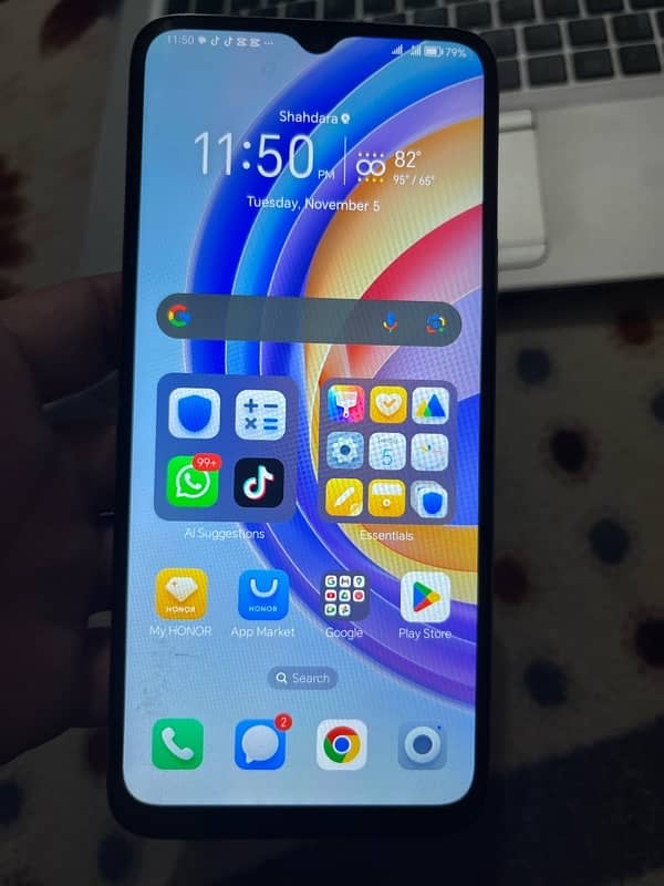 Honor x6a With box 10/10 Condition 4/128 1