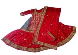 Brand New Bridal Lehenga Readymade With Purse/ Hand Clutch