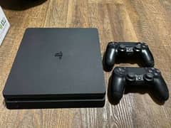 ps4 slim 500gb with 2 original controllers