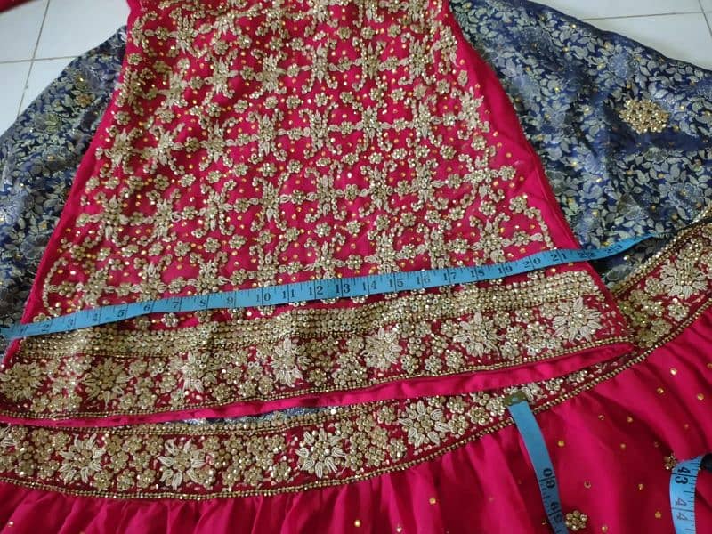 Brand New Bridal Lehenga Readymade With Purse/ Hand Clutch 4