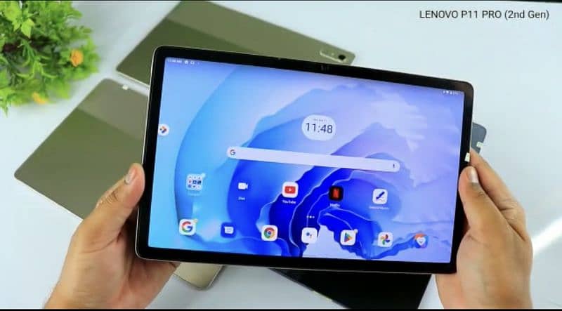 Lenovo Tab P11 Pro 2nd Gen Free 20W Charger+Box+Cover+Glass  Original 1