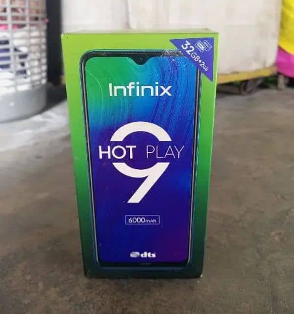 hot 9 play with box good condition 3