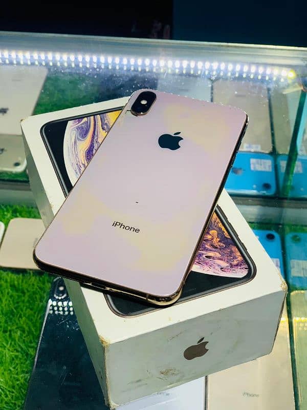 IPHONE XS MAX GOLDEN COLOR PTA APPROVED 0