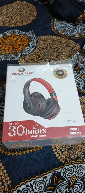 Maxon Bluetooth headphone MBH-02 0