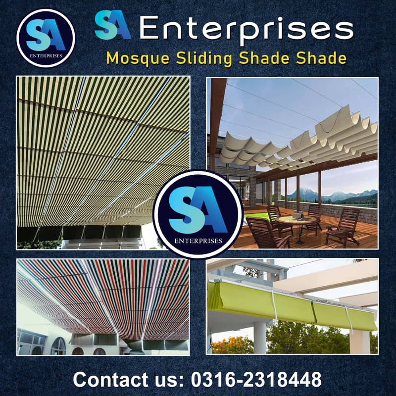 Net Shade, Fiber Shade, Tensile Shade, Sliding Shade, Folding Shade 11