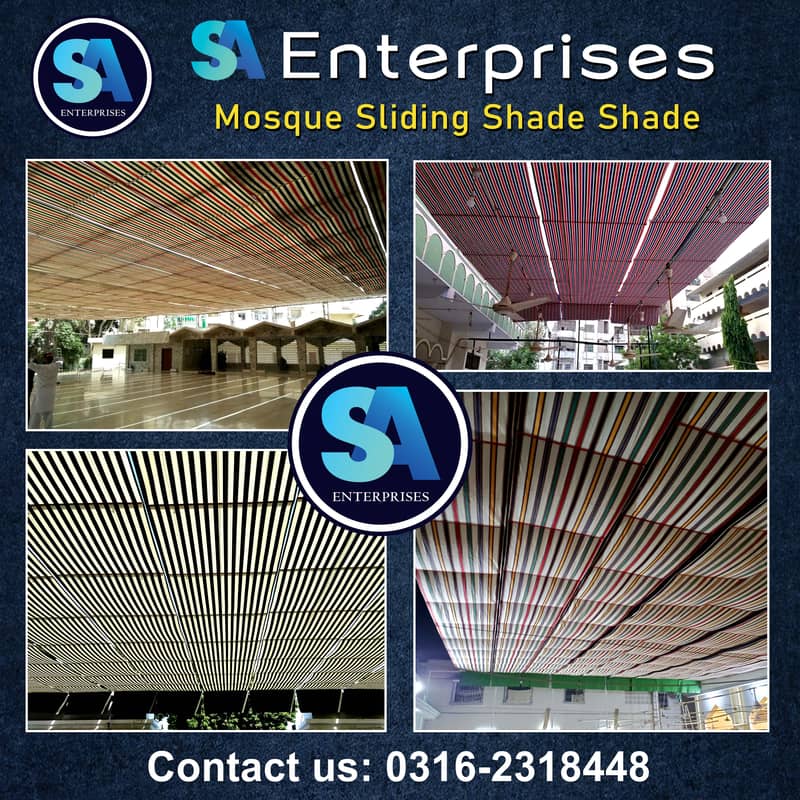 Net Shade, Fiber Shade, Tensile Shade, Sliding Shade, Folding Shade 12