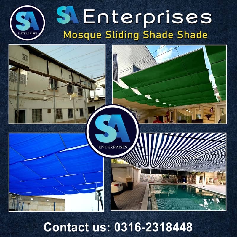 Net Shade, Fiber Shade, Tensile Shade, Sliding Shade, Folding Shade 13