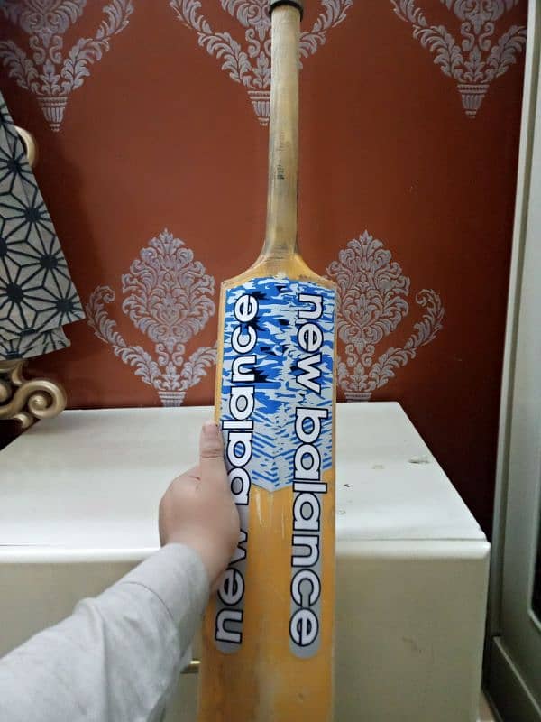 hard ball bat English willow and (new balance) 0