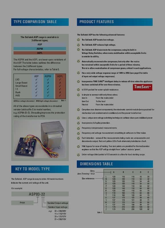 The Sollatek Automatic Stabilizer (UK) 6