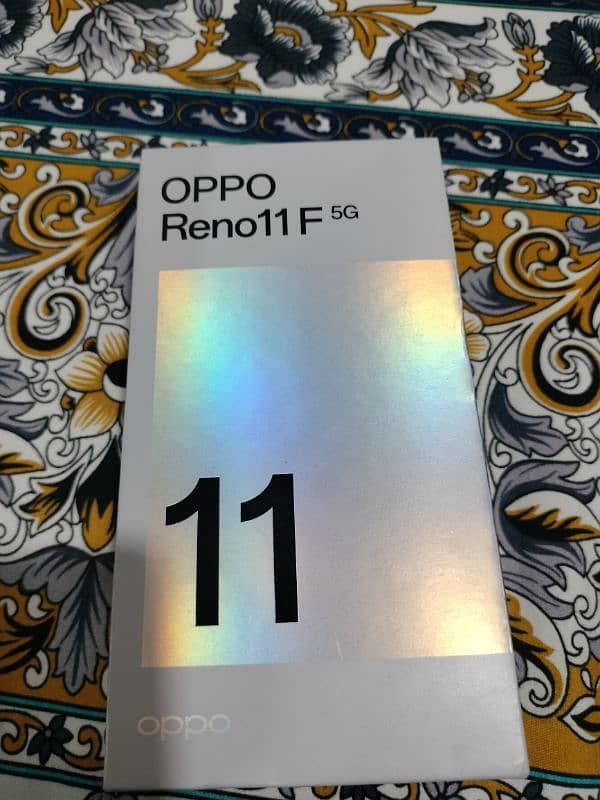 Oppo Reno 11f mobile for sale complete Saman hai 7