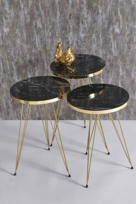 3 pieces coffee table set 2