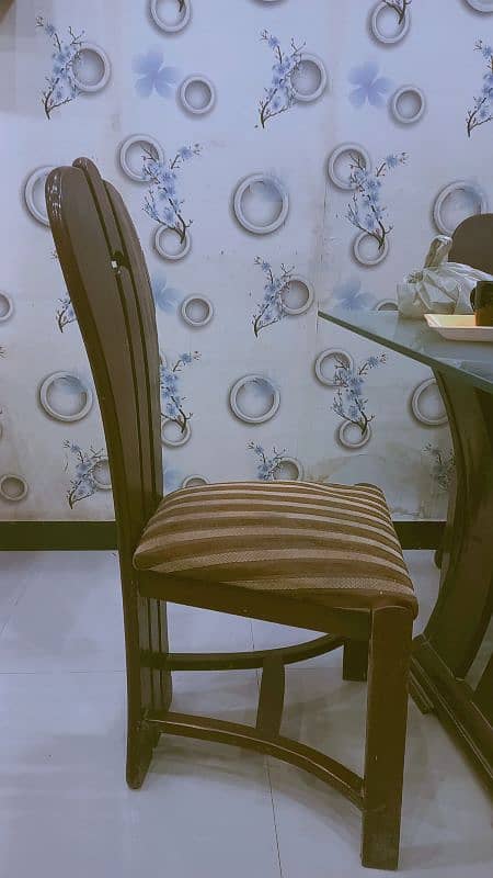 Dining table with 6 chairs 1