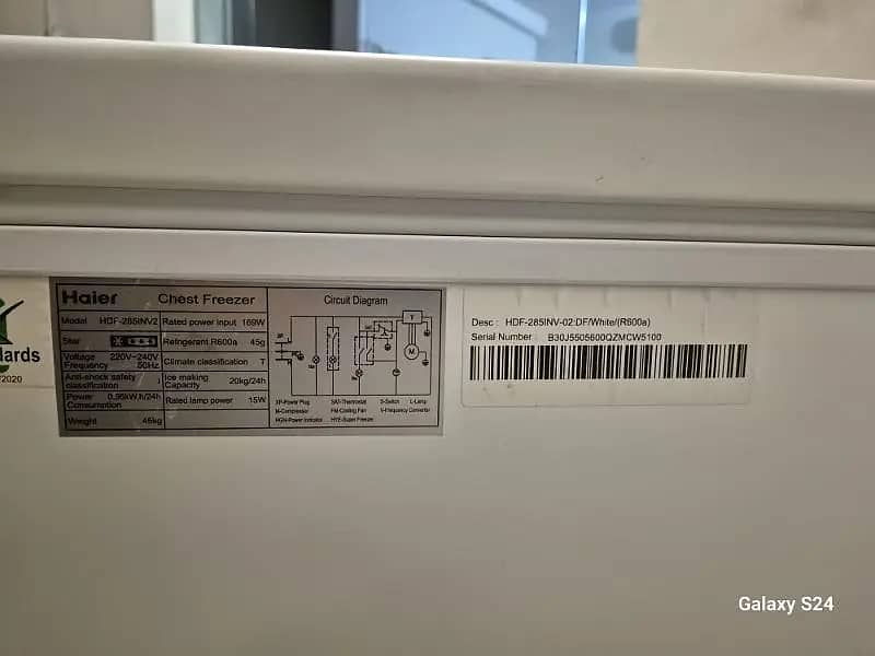 Haier Inverter Freezer 1