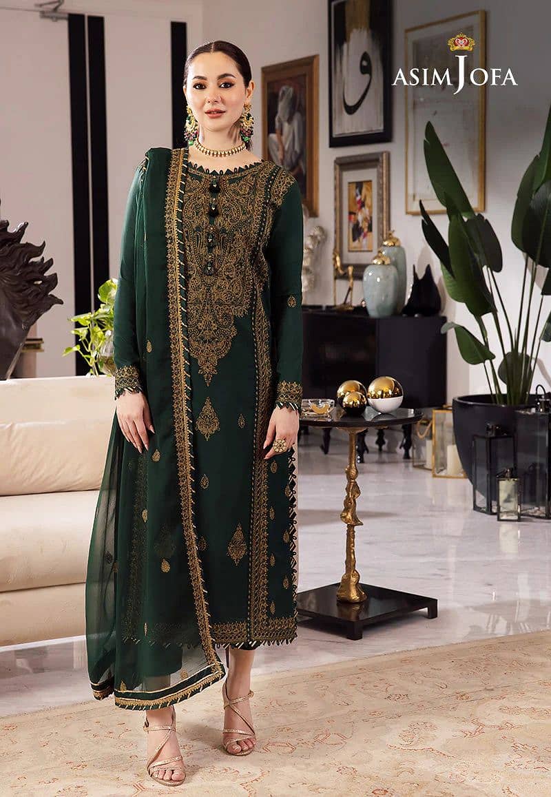 Asim jofa  3Psc Suites/ 3Psc  Dress/ Woman 3Psc Suites/ Jofa Suites 6