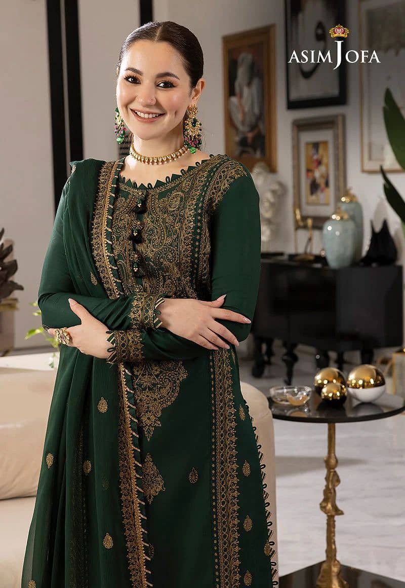 Asim jofa  3Psc Suites/ 3Psc  Dress/ Woman 3Psc Suites/ Jofa Suites 8