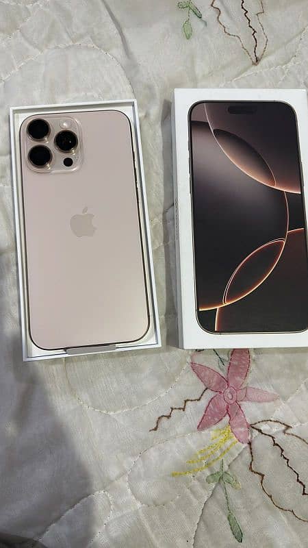 Iphone 16pro max 512 gb desert titanium 0