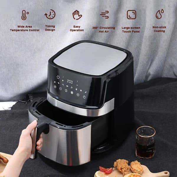 KENWOOD KN1000 8 LTR AIRFRYER NEW IMPROVED DESIGN WITH 5 YEAR WARRANTY 0